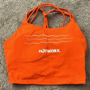 HOTWORX Orange Workout Bra-Top